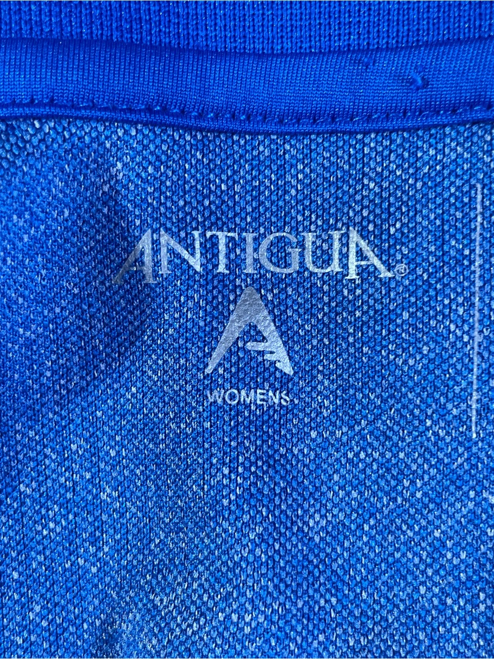 Antigua Women's Royal Blue Polo SZ - XL - Picture 4 of 6